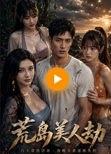 荒岛美人劫 - 黄果短剧魔改版热播短剧封面